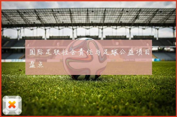 国际足联社会责任与足球公益项目盘点